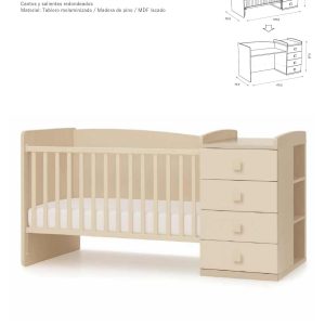 CUNA COMBI " PICCOLA" DERECHA 29807203145